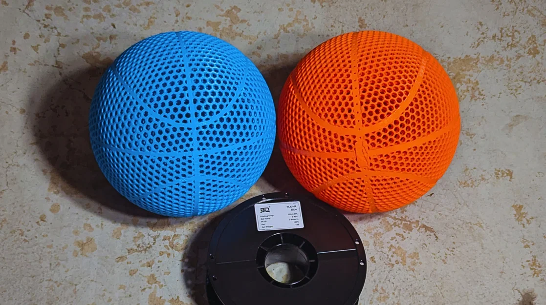 Bóng rổ không hơi (Airless Basketball) - Dành riêng cho nhựa BIQU PLA-HR - Image 2