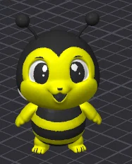 Dee The Bee - Figure Hoạt Hình Con Ong 3D (Pre Painted) MMU/MMS/AMS - Image 1