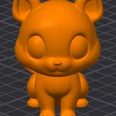 Tigger The Tiger - Mô hình 3D hổ hoạt hình (Pre Painted) MMU/MMS/AMS