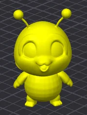 Dee The Bee - Figure Hoạt Hình Con Ong 3D (Pre Painted) MMU/MMS/AMS - Image 2
