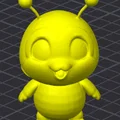 Dee The Bee - Figure Hoạt Hình Con Ong 3D (Pre Painted) MMU/MMS/AMS - Thumbnail 2
