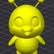 Dee The Bee - Figure Hoạt Hình Con Ong 3D (Pre Painted) MMU/MMS/AMS