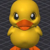 Lucky The Ducky - Mô hình vịt hoạt hình 3D (Pre Painted) MMU/MMS/AMS