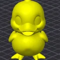 Lucky The Ducky - Mô hình vịt hoạt hình 3D (Pre Painted) MMU/MMS/AMS - Thumbnail 2