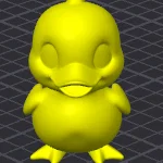 Lucky The Ducky - Mô hình vịt hoạt hình 3D (Pre Painted) MMU/MMS/AMS