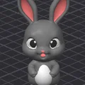 Sunny The Bunny - Figure thỏ hoạt hình 3D (Pre Painted) MMU/MMS/AMS - Thumbnail 1