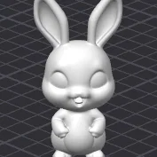 Sunny The Bunny - Figure thỏ hoạt hình 3D (Pre Painted) MMU/MMS/AMS