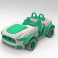 Mô hình xe hơi Car V4 - Bản thiết kế 3D thể thao ấn tượng - Thumbnail 2
