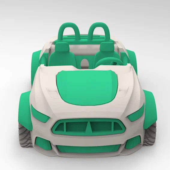 Mô hình xe hơi Car V4 - Bản thiết kế 3D thể thao ấn tượng - Image 5