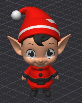 Bộ Nhân Vật Giáng Sinh Cartoon #1 - Cute Xmas MMU/MMS/AMS (Pre-Painted) - Image 5