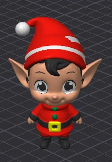 Bộ Nhân Vật Giáng Sinh Cartoon #1 - Cute Xmas MMU/MMS/AMS (Pre-Painted) - Image 7