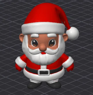 Bộ Nhân Vật Giáng Sinh Cartoon #1 - Cute Xmas MMU/MMS/AMS (Pre-Painted) - Image 9