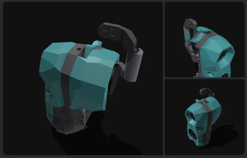 Ngàm gắn xích ngang cho đầu in Voron Stealthburner (CW2) - Image 1