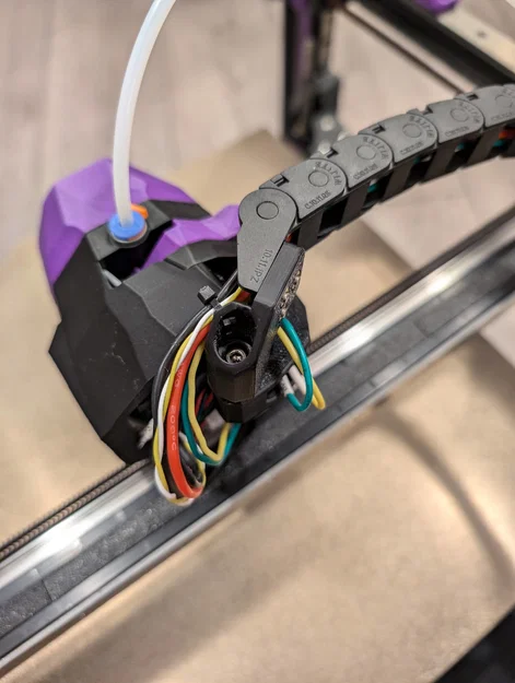 Xích cáp umbilical nằm ngang Voron Trident cho Stealthburner/CW2 - Image 2