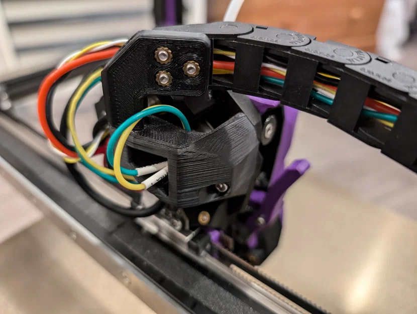 Xích cáp umbilical nằm ngang Voron Trident cho Stealthburner/CW2 - Image 3