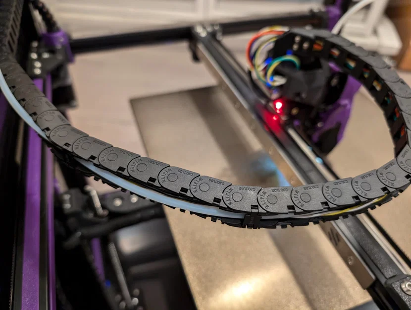 Xích cáp umbilical nằm ngang Voron Trident cho Stealthburner/CW2 - Image 5