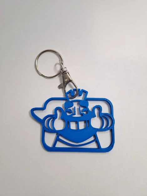 Móc khóa Clash Royale Thumbs Up - Phụ kiện game thủ độc đáo - Image 1