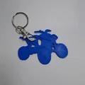 Móc khóa hình xe địa hình Quad ấn tượng cho người yêu xe - Thumbnail 1