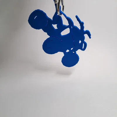 Móc khóa hình xe địa hình Quad ấn tượng cho người yêu xe