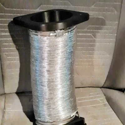 Adapter ống sưởi VW California dẫn nhiệt lên pop-top