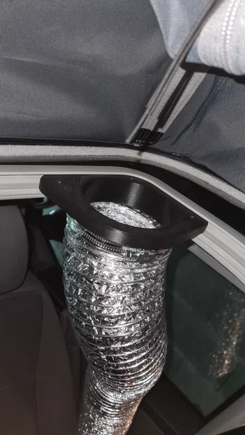 Adapter ống sưởi VW California dẫn nhiệt lên pop-top - Image 3