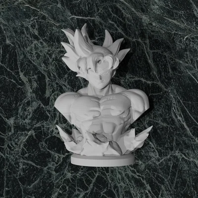 Tượng bán thân Goku Ultra Instinct (Dragon Ball Z) #40