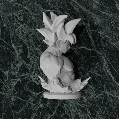 Tượng bán thân Goku Ultra Instinct (Dragon Ball Z) #40