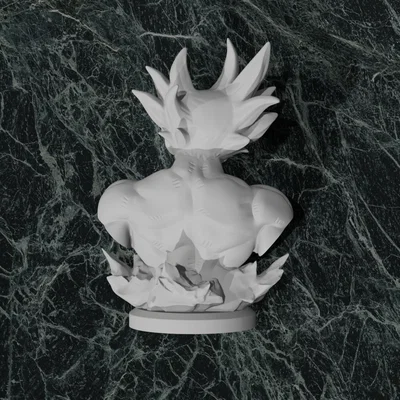 Tượng bán thân Goku Ultra Instinct (Dragon Ball Z) #40