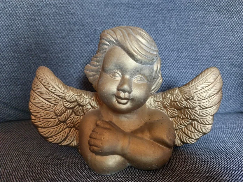 Mô hình tượng thiên thần (Angel Bust) trang trí Giáng sinh - Image 1