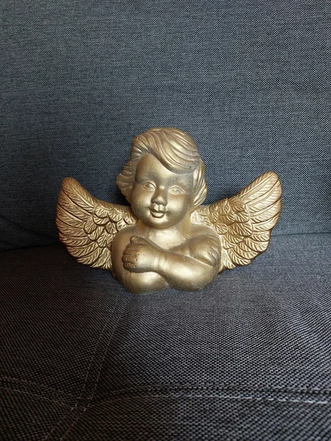 Mô hình tượng thiên thần (Angel Bust) trang trí Giáng sinh - Image 3