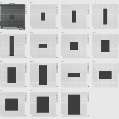 Nắp Gridfinity cho khay bins
