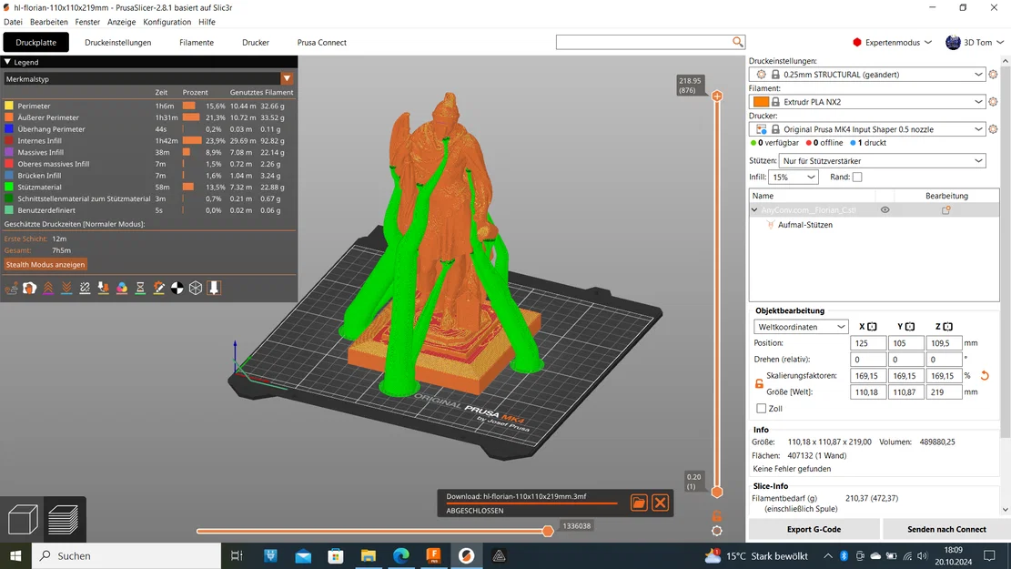 Heiliger Florian (Tượng Thánh Florian) - Image 4