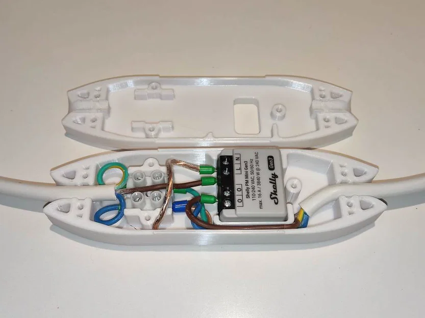 Vỏ dây nối thông minh cho Shelly Mini (Smart Extension Cable Case) - Shelly - Image 1