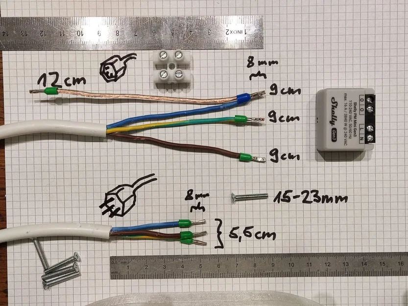 Vỏ dây nối thông minh cho Shelly Mini (Smart Extension Cable Case) - Shelly - Image 4