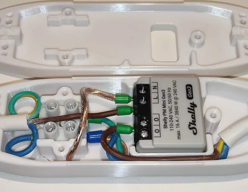 Vỏ dây nối thông minh cho Shelly Mini (Smart Extension Cable Case) - Shelly - Image 8