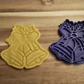 Khuôn cắt bánh quy hình chuông Giáng sinh 3D - Thumbnail 1
