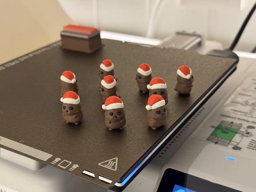 Hamster Giáng Sinh Mini Dễ Thương - Image 1