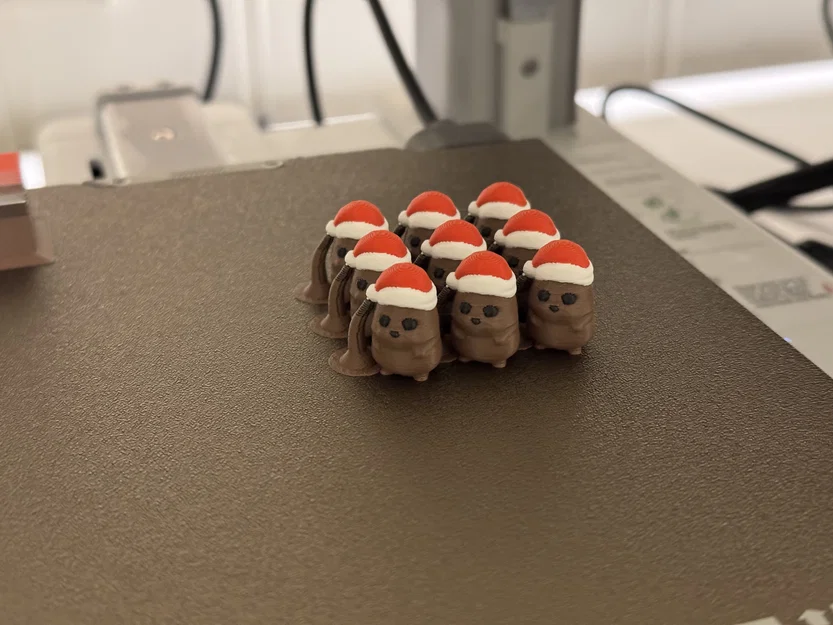 Hamster Giáng Sinh Mini Dễ Thương - Image 2