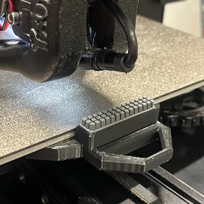 Tay cầm bed Ender 3 S1 Pro kèm bàn chải silicone vệ sinh nozzle