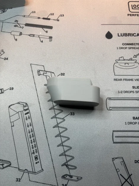 Đế mở rộng Mag Baseplate cho Taurus G2C - Bản thiết kế tối ưu - Image 2