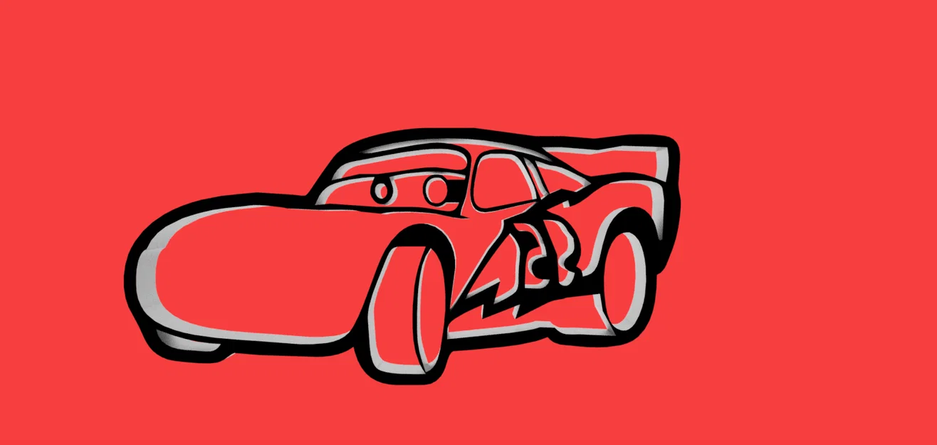 Khuôn Cắt Bánh Quy Hình Xe Đua Siêu Ngầu Cho Bé - Image 1