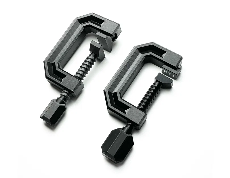 Cảo chữ C (C-Clamp) với đầu kẹp thay đổi được - Image 1