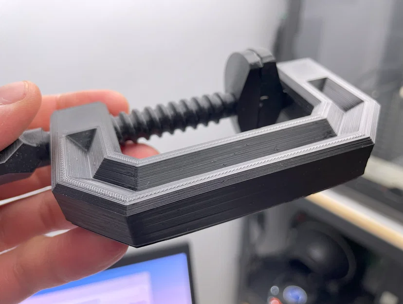 Cảo chữ C (C-Clamp) với đầu kẹp thay đổi được - Image 5