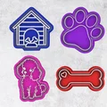 Bộ Khuôn Cắt Bánh Quy Chó (Cookie Cutter Dog Collection) - Thumbnail 1