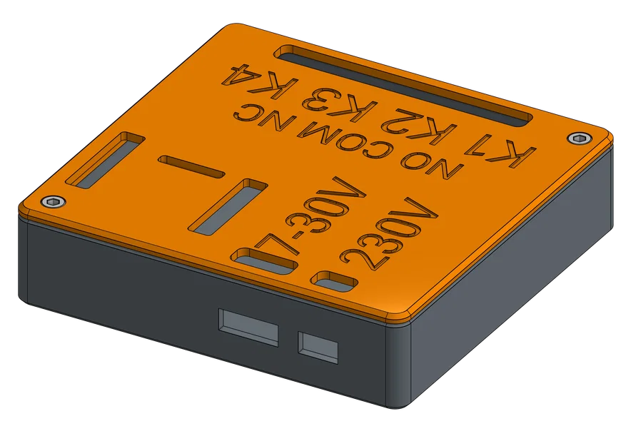 Hộp (Case) cho ESP32 4 Channel Relais Modul - Image 1