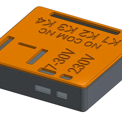 Hộp (Case) cho ESP32 4 Channel Relais Modul