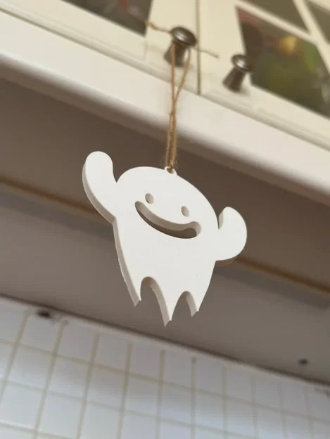 Mô hình con ma nhỏ (Ghost) trang trí Halloween cực dễ thương - Image 1