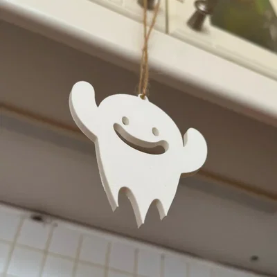 Mô hình con ma nhỏ (Ghost) trang trí Halloween cực dễ thương