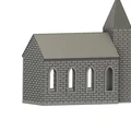Mô hình nhà thờ cổ điển để in 3D chi tiết sắc nét - Thumbnail 2