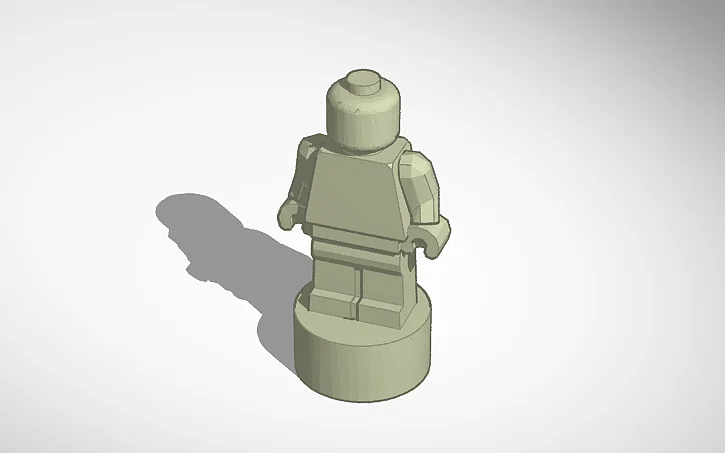 Mô hình nhân vật Lego cỡ lớn (Big Lego figurine) in 3D độc đáo - Image 1